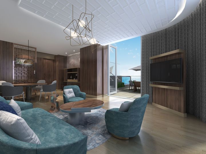 The Silveri Hong Kong - MGallery - Suite with plunge pool on the terrace